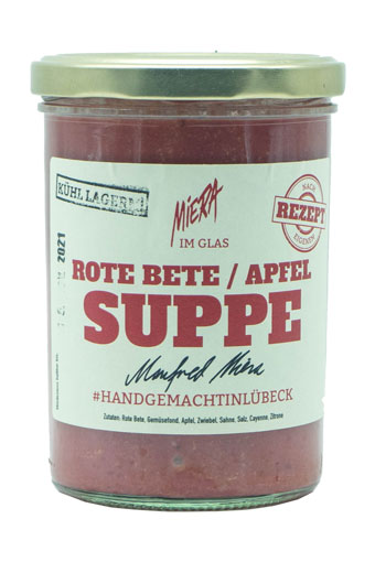 Rote Bete Apfelsuppe
